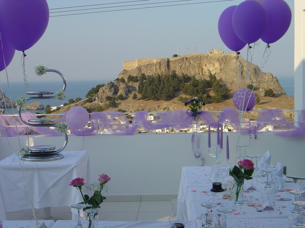 Lindos View Hotel Dış mekan fotoğraf