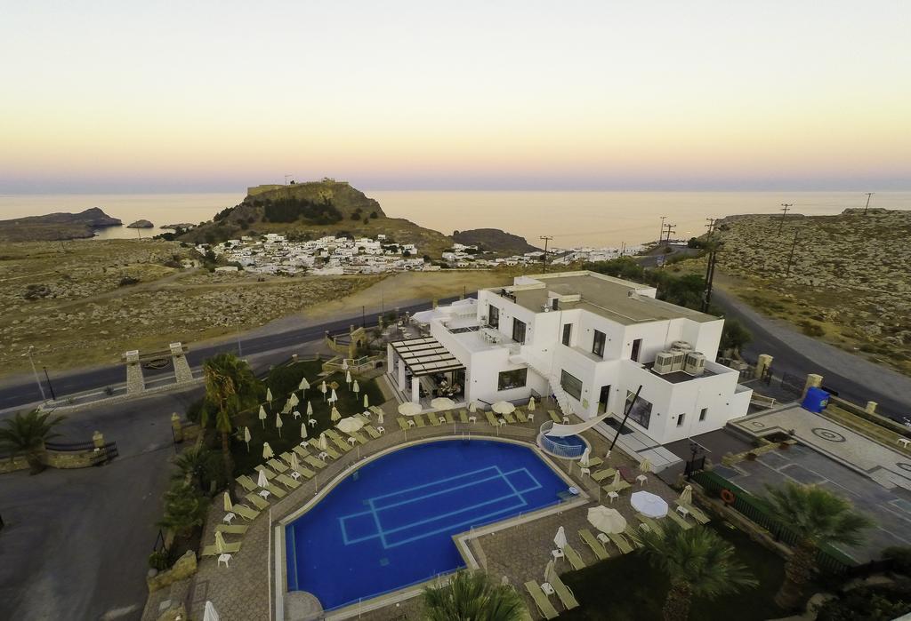 Lindos View Hotel Dış mekan fotoğraf